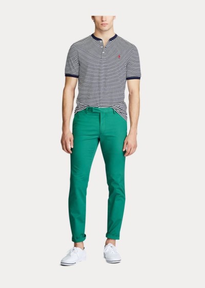 Men's Polo Ralph Lauren Stretch Slim Fit Chino Pants | 478051JUP